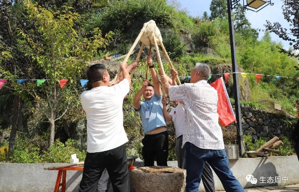 楼坪“善德”文化节活动